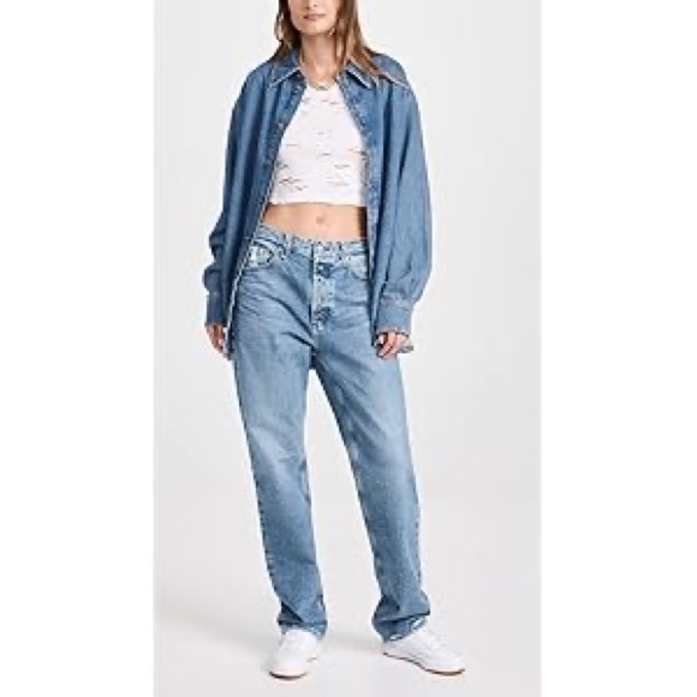 AG Contour 360‎ Ezzra True Boyfriend Jeans 27 Japan Made casual staple